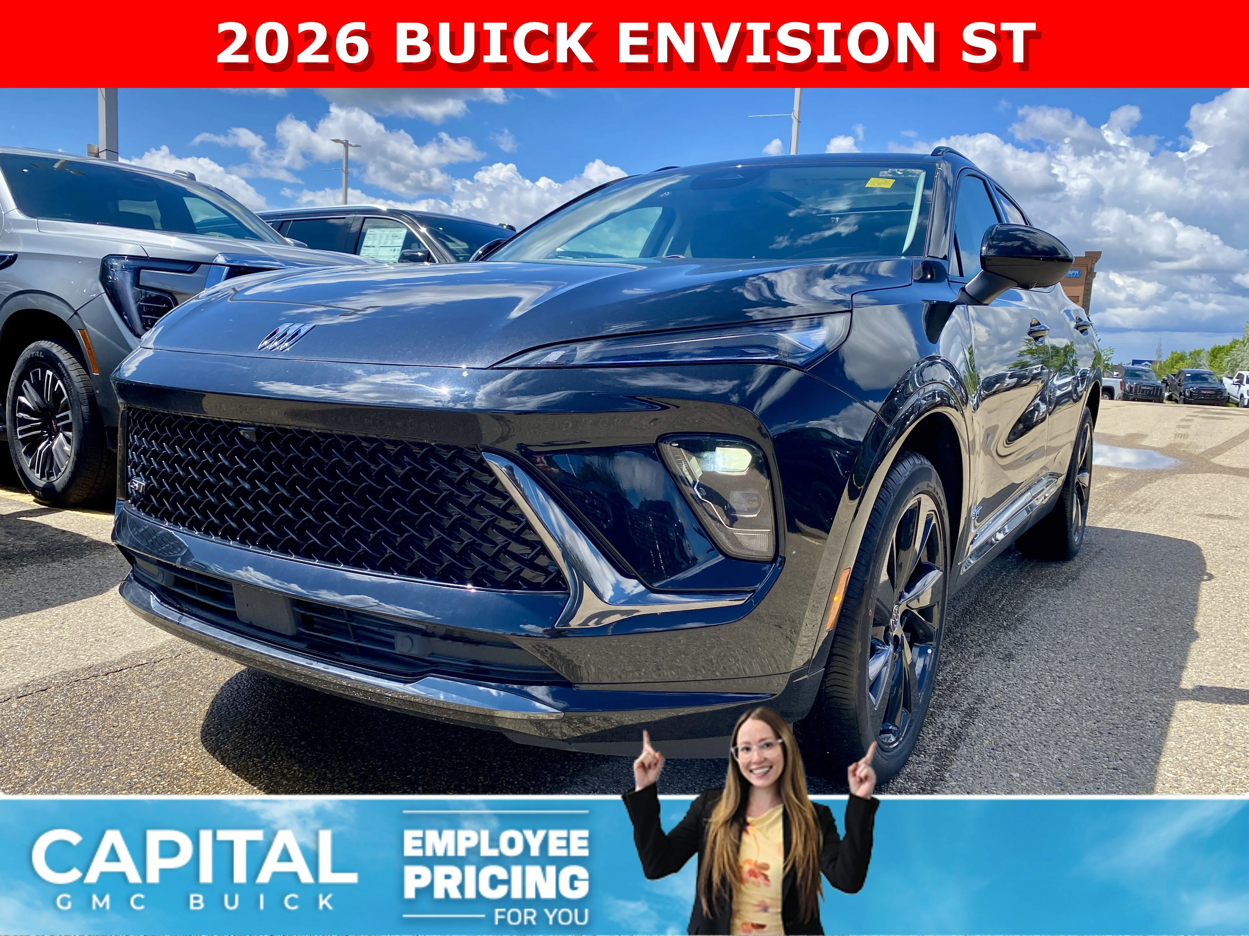 New 2026 EBONY TWILIGHT METALLIC Buick Sport Touring image 1