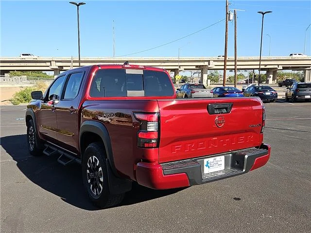 Used 2024 Red Nissan PRO-4X (A9) 4x4 Crew Cab 5 ft. box 126 in. WB image 3