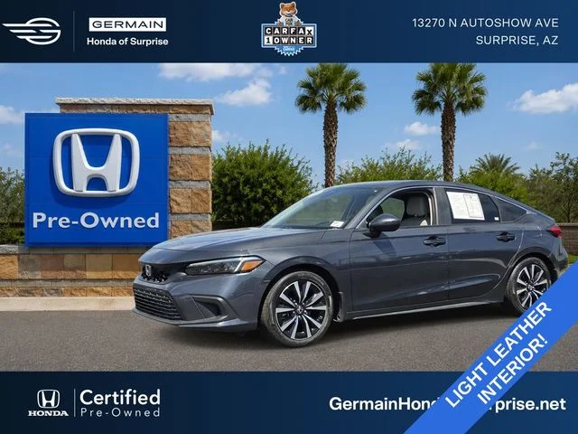 Certified Used 2024 Meteorite Gray Metallic Honda EX-L image 1