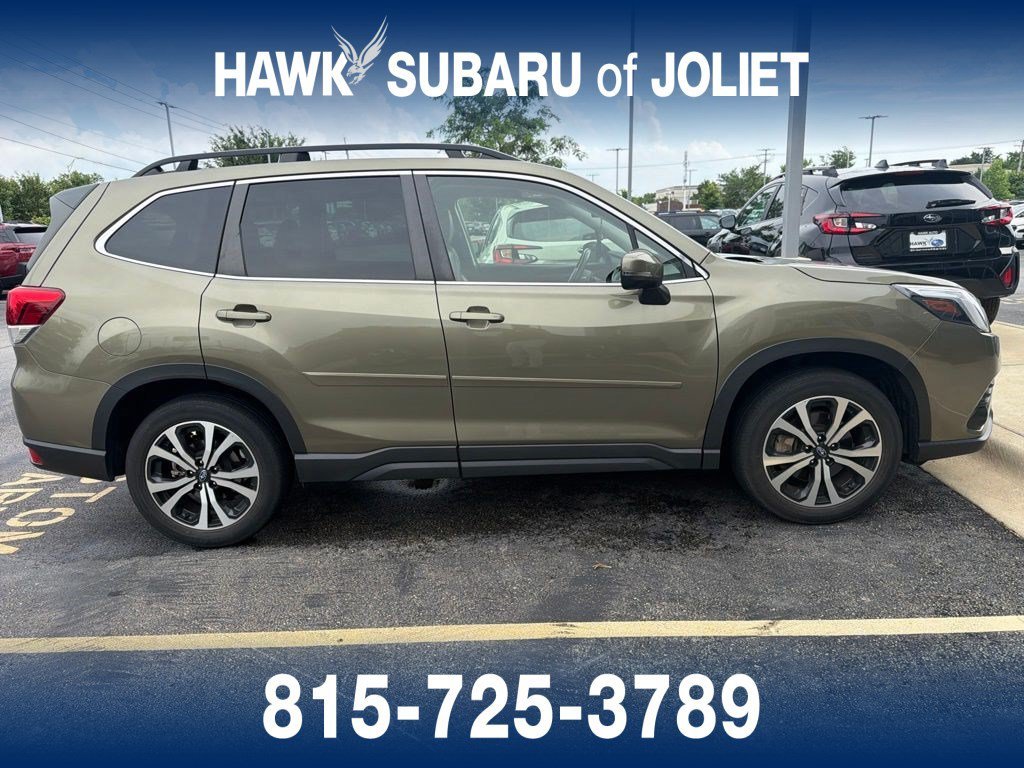 Used 2024 Autumn Green Metallic Subaru Limited image 5