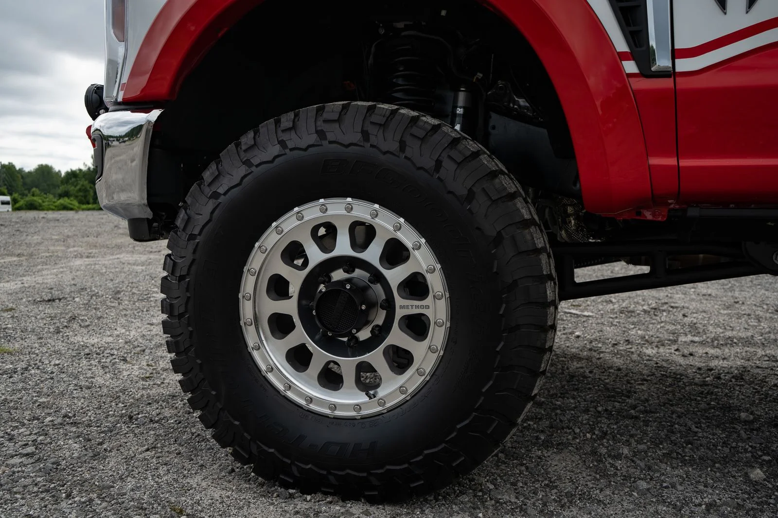 New 2026 Race Red Ford F-250® XLT with Rocky Ridge Retro Supercharged Package image 18