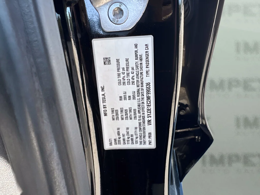 Used 2021 Black Tesla Performance image 28