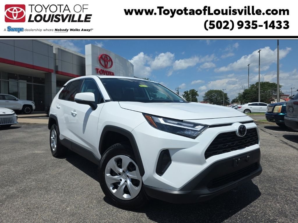 Used 2025 White Toyota LE image 1