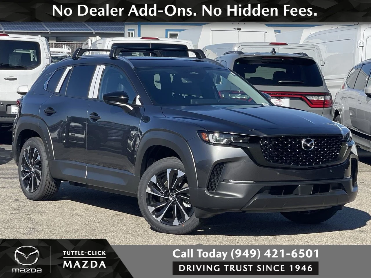Used 2026 Machine Gray Metallic Mazda Premium Plus image 1