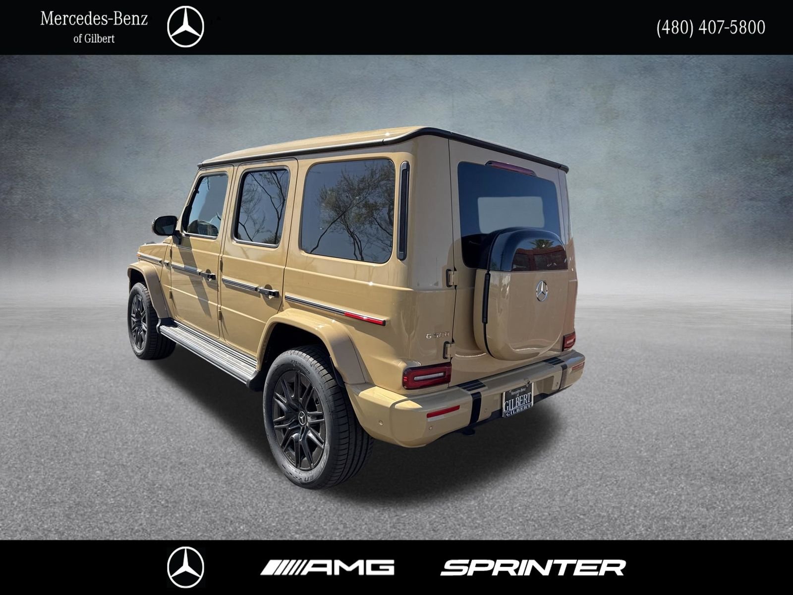 New 2025 MANUFAKTUR Desert Sand non-metallic Mercedes-Benz G 580 image 4
