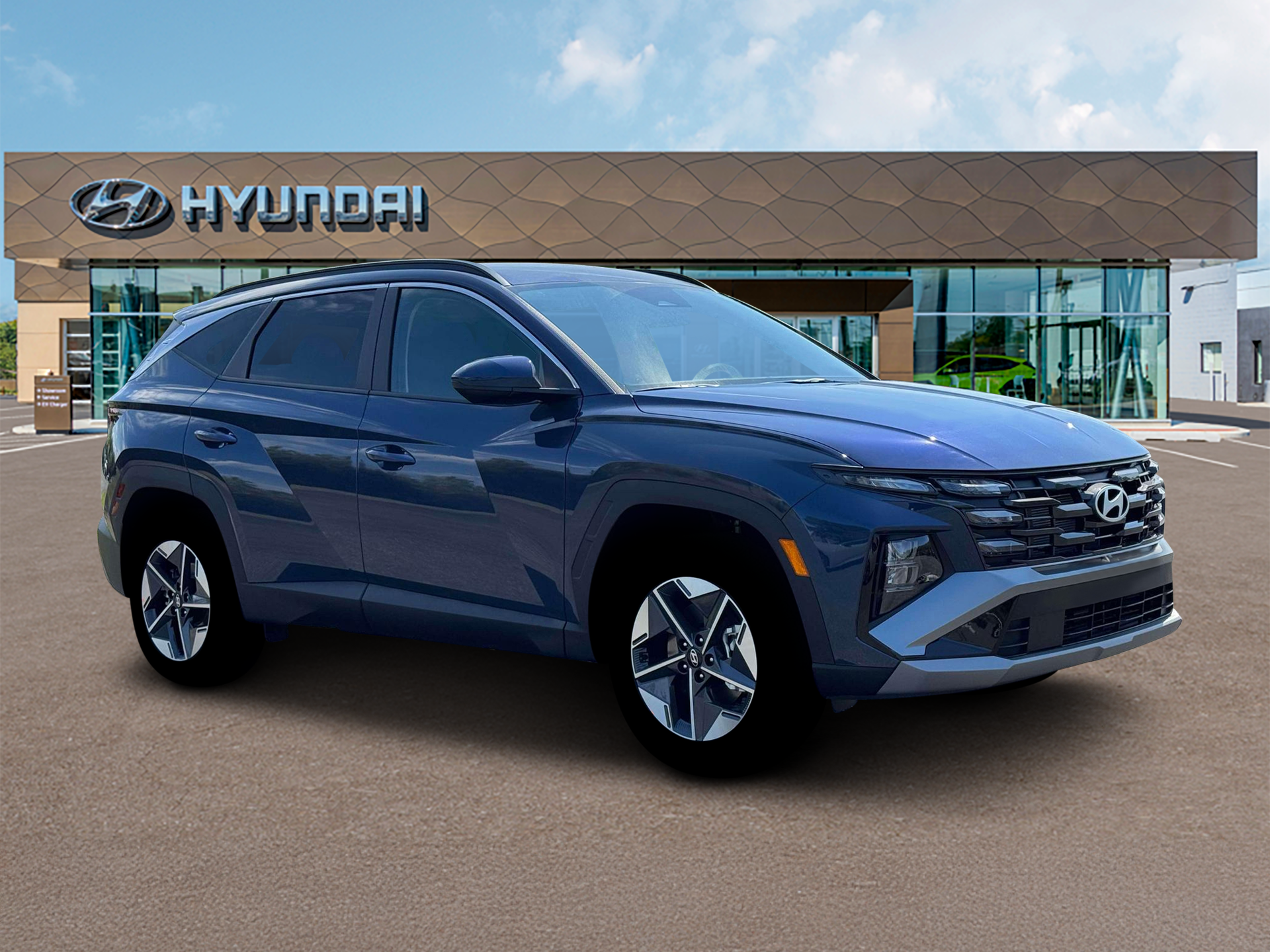 New 2026 Blue Hyundai SEL AWD image 10