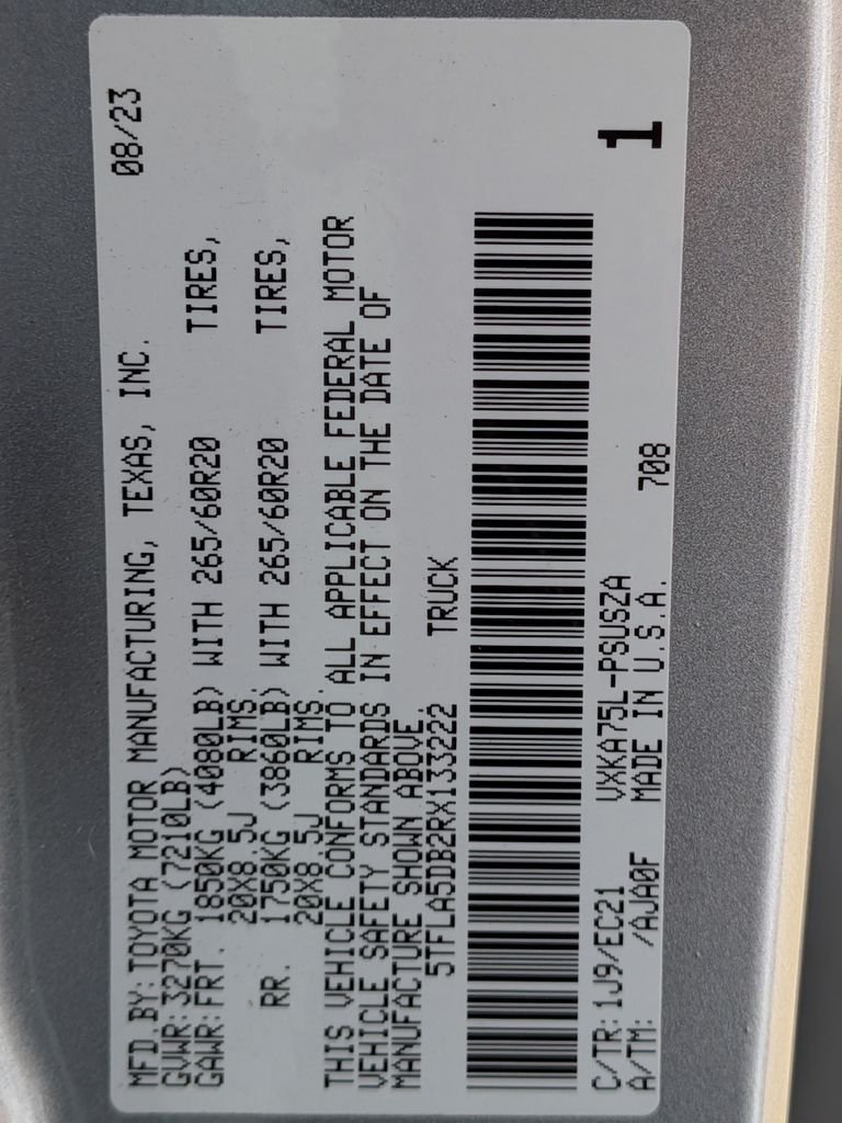 Used 2024 Silver Toyota SR5 image 29