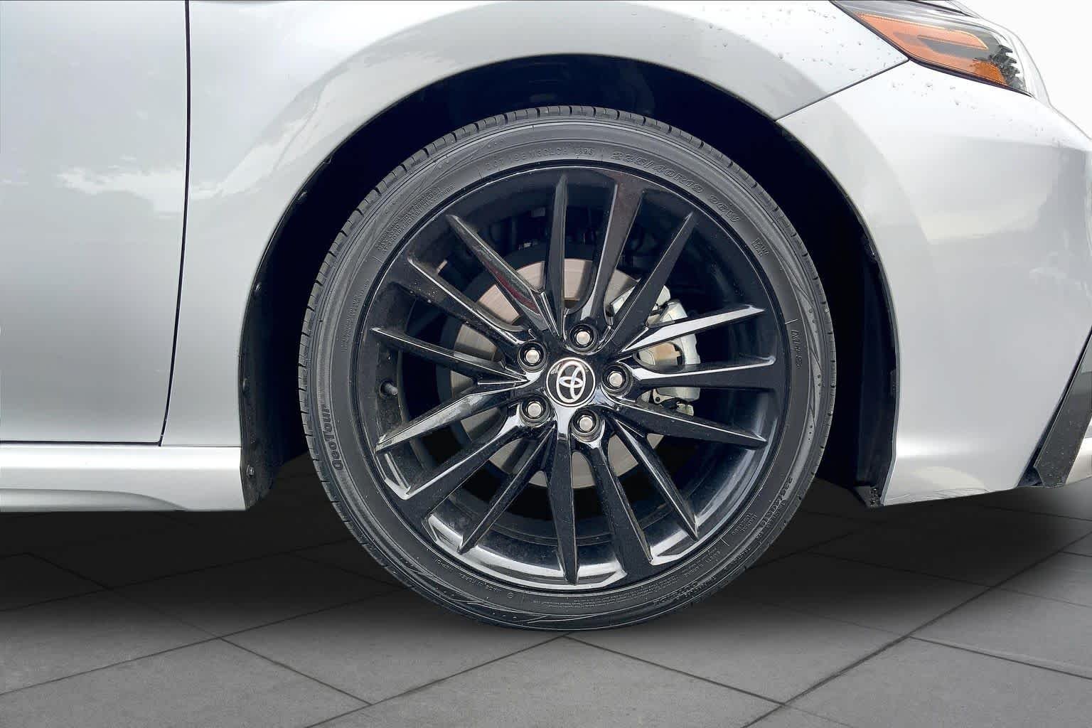Used 2023 Celestial Silver Metallic Toyota Hybrid XSE image 11