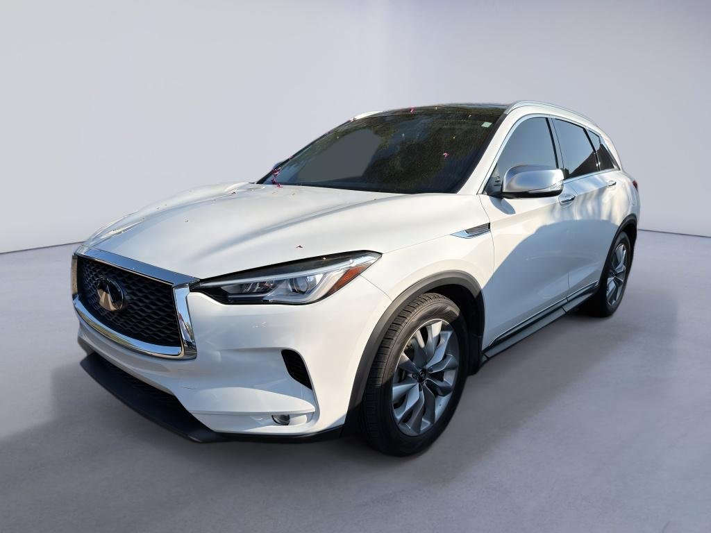 Used 2021 Lunar White INFINITI LUXE image 1