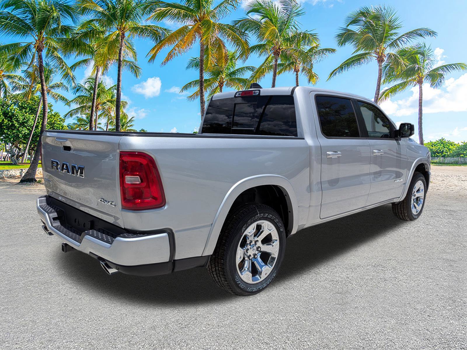 New 2026 Silver Zynith Exterior Paint RAM Big Horn image 4
