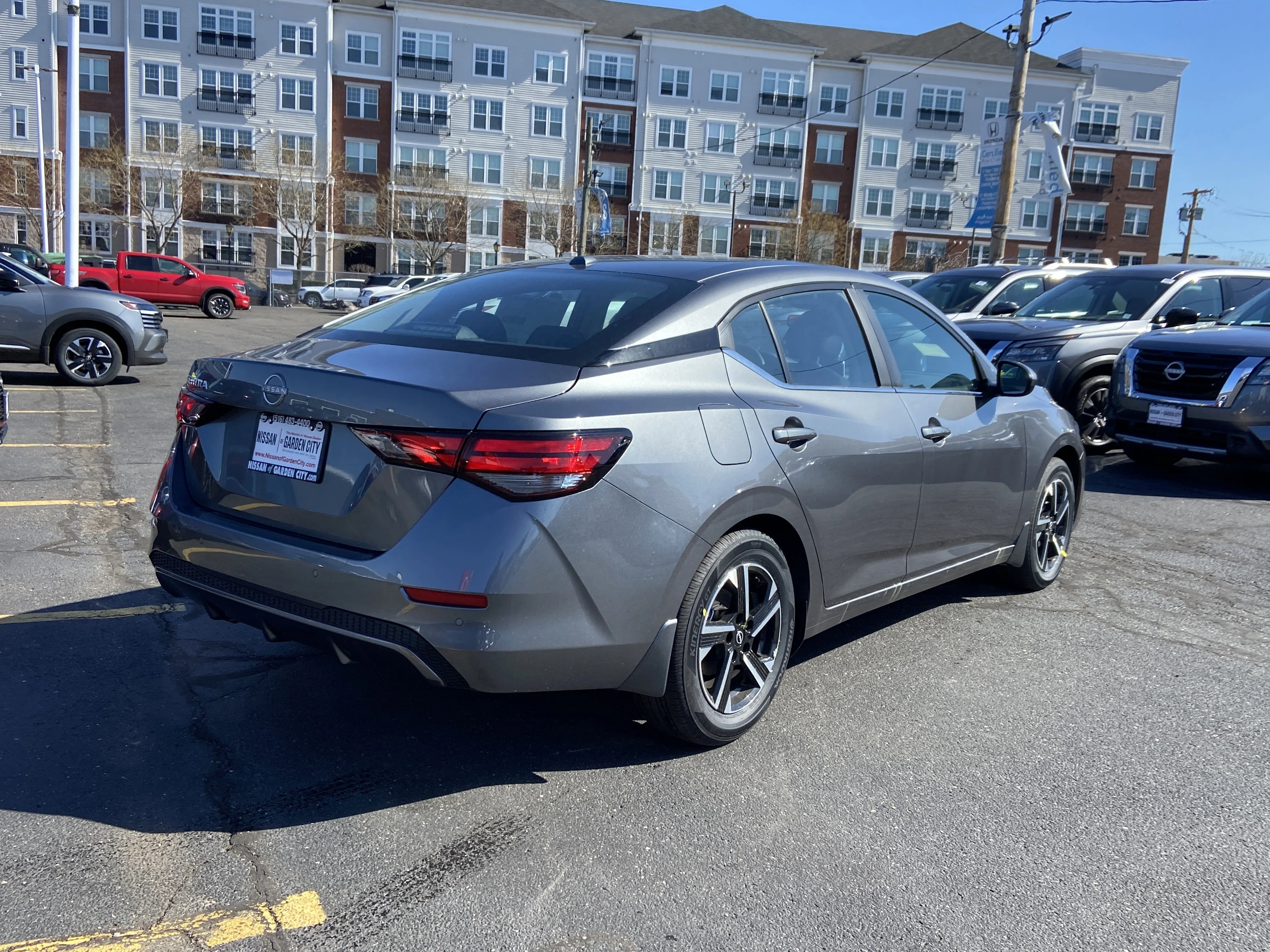 New 2025 Gun Metallic Nissan SV image 4