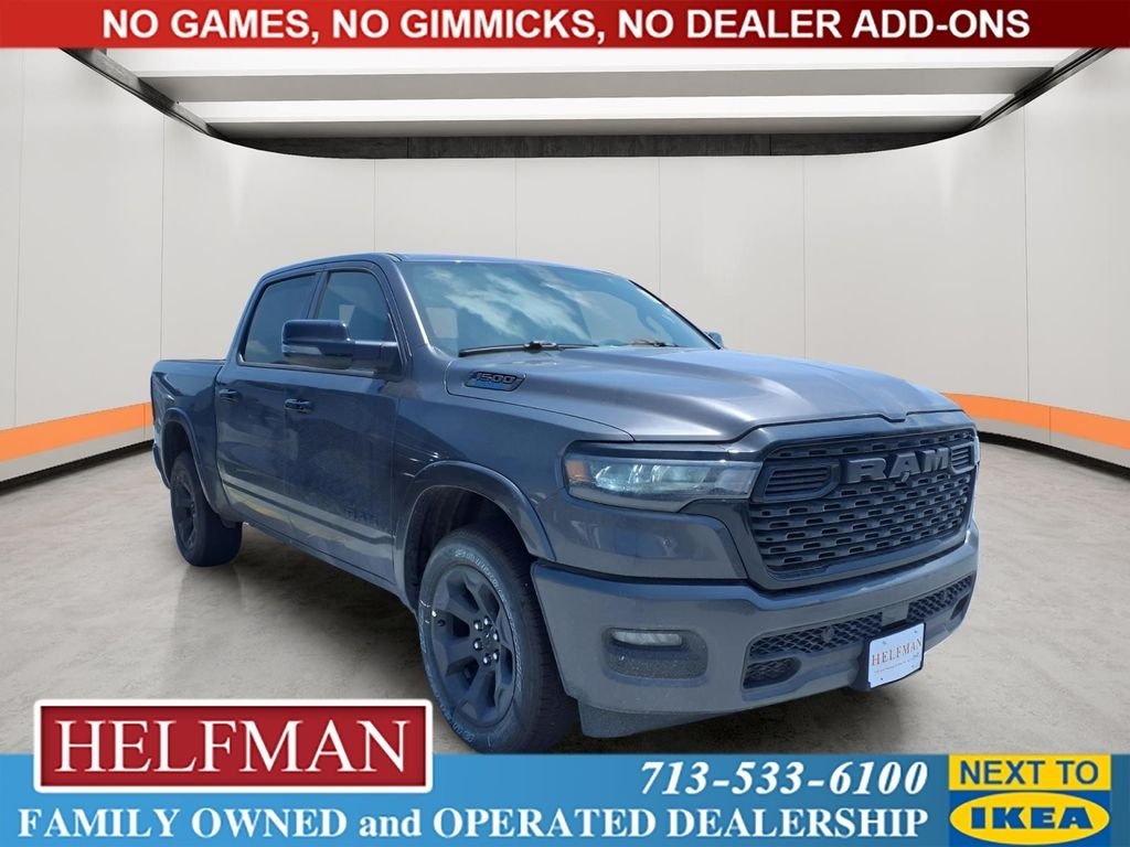 New 2026 Granite Crystal Metallic Clearcoat RAM Big Horn/Lone Star image 1