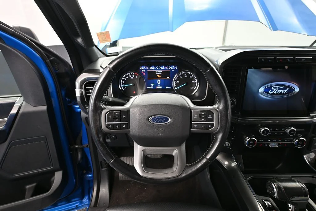 Used 2021 Blue Ford XLT image 29