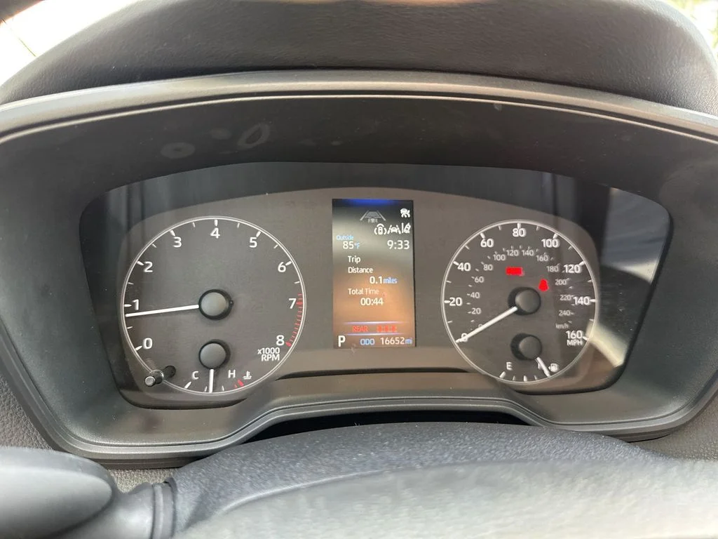 Used 2023 Classic Silver Metallic Toyota LE image 49