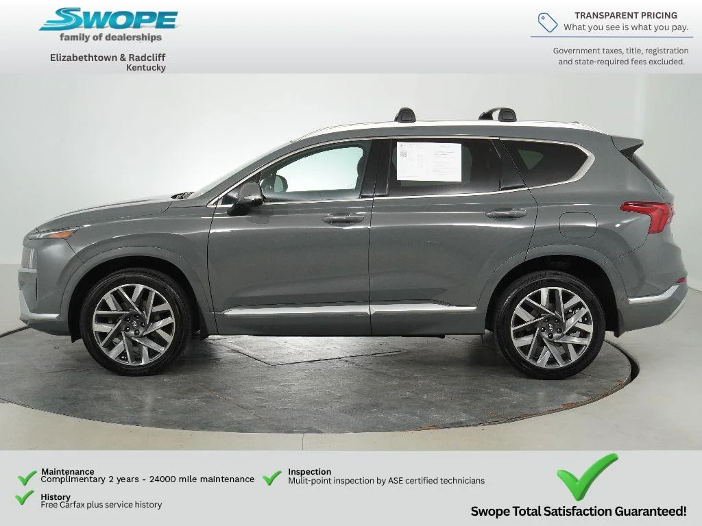 Used 2021 Hampton Gray Hyundai Calligraphy image 8