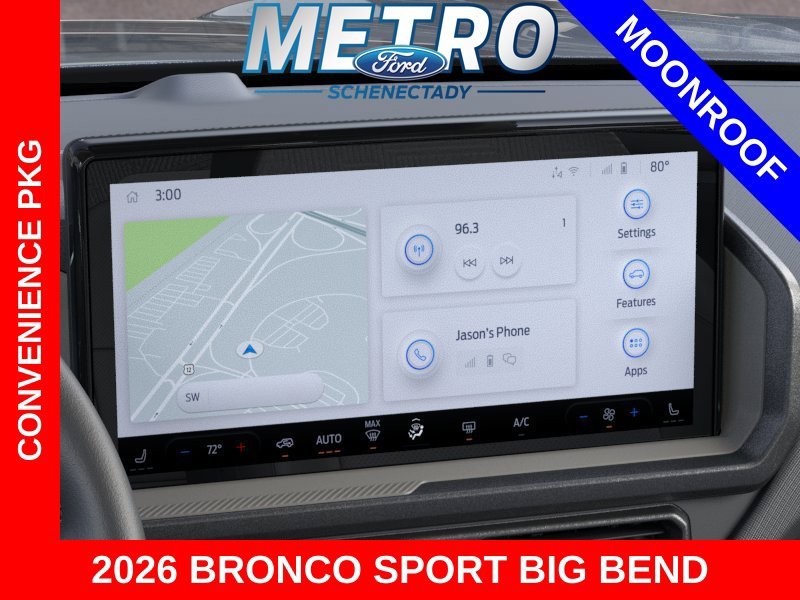 New 2026 Azure Gray Metallic Tri-Coat Ford Big Bend image 14