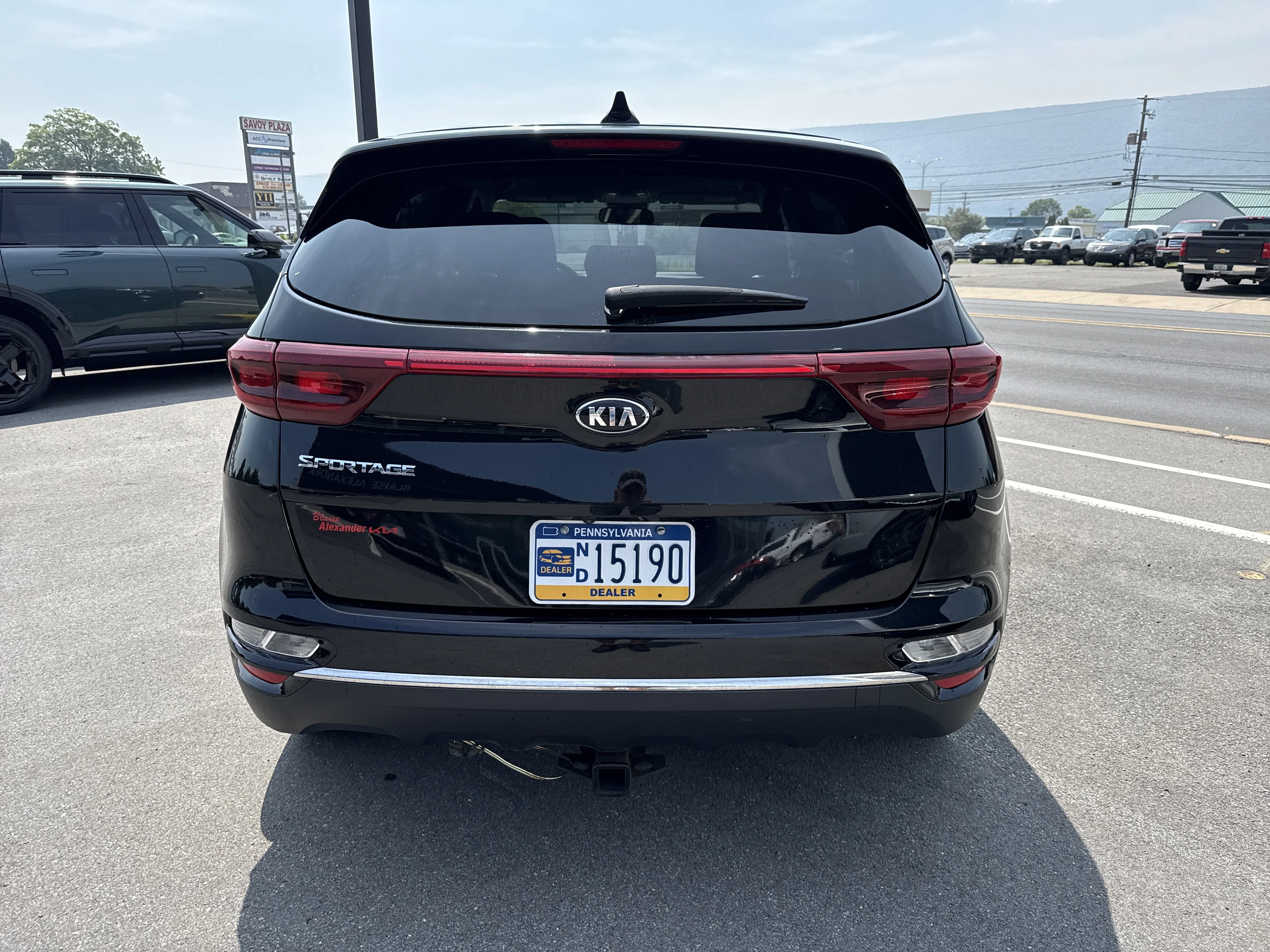 Used 2020 Black Cherry Pearl Kia LX image 4