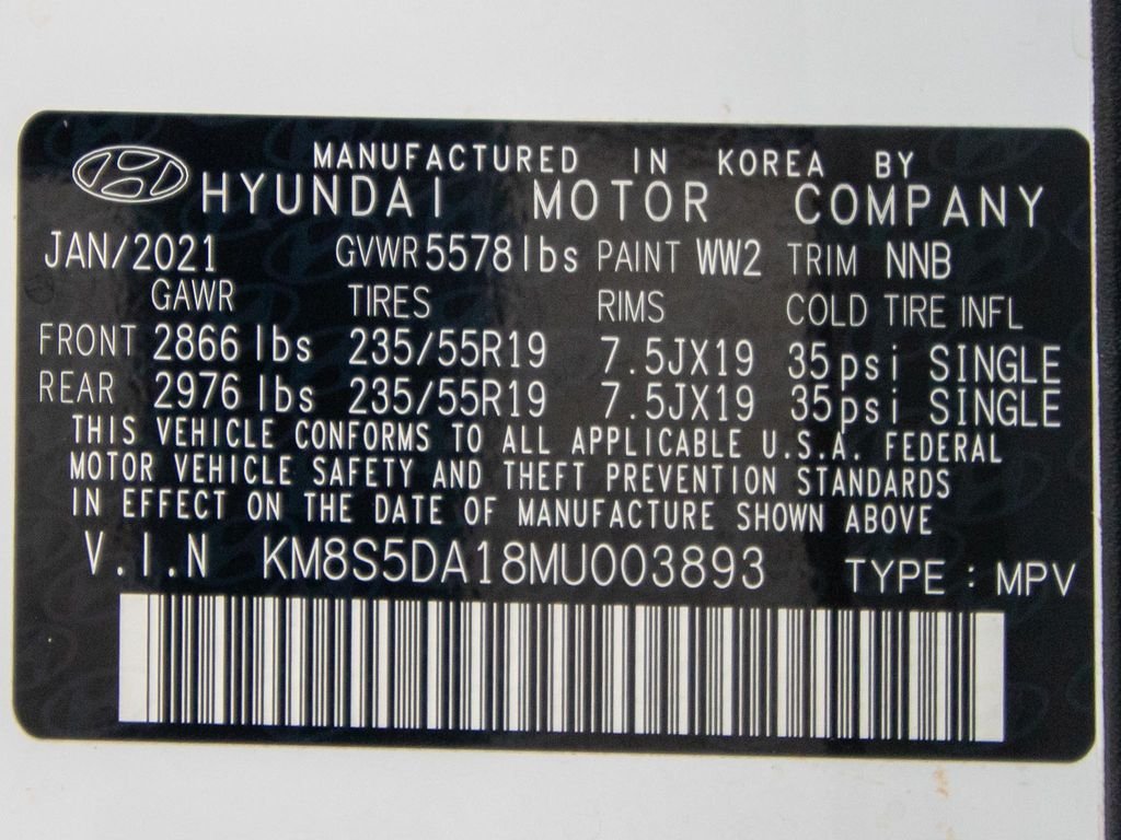 2021 Hyundai Santa Fe Limited HEV - Photo 34