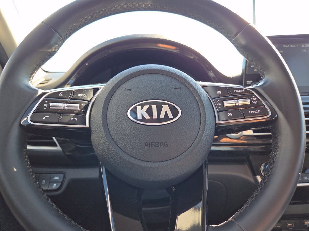Used 2021 Neptune Blue Kia EX image 32