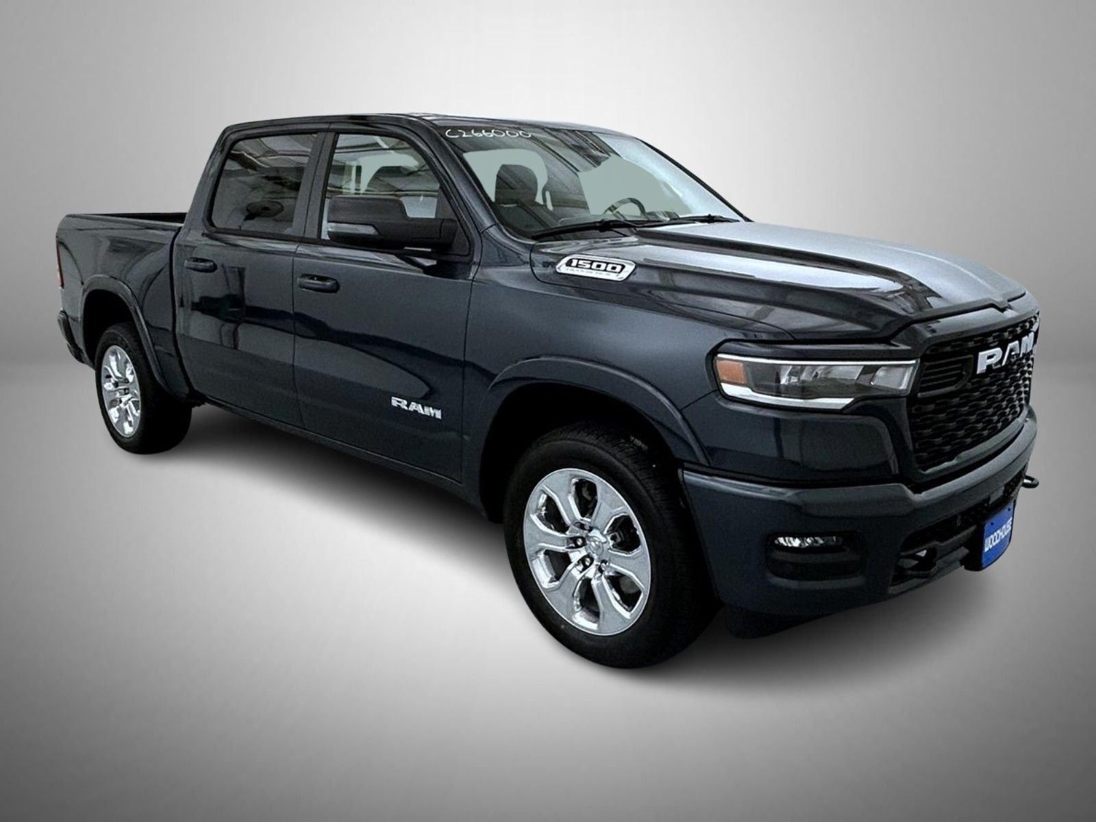 New 2026 Forged Blue Metallic Exterior Paint RAM Big Horn/Lone Star image 3