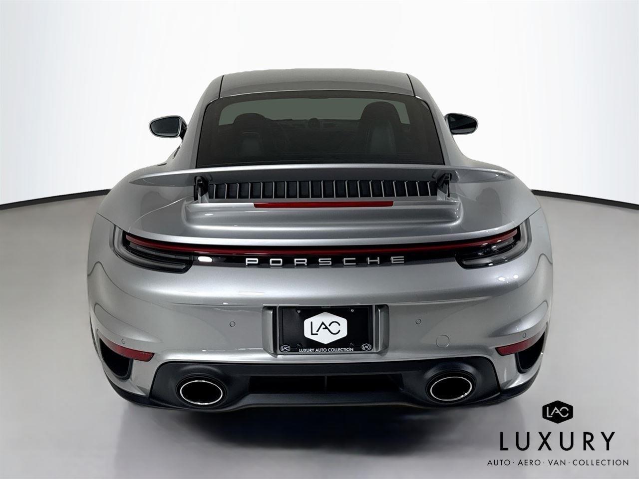Used 2024 GT Silver Metallic Porsche Turbo S | AG Luxury Wheels |PCCB | Front Lift | Sport Seats image 7