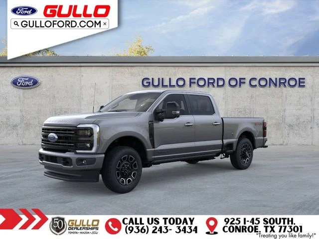 New 2026 Carbonized Gray Metallic Ford Platinum image 1