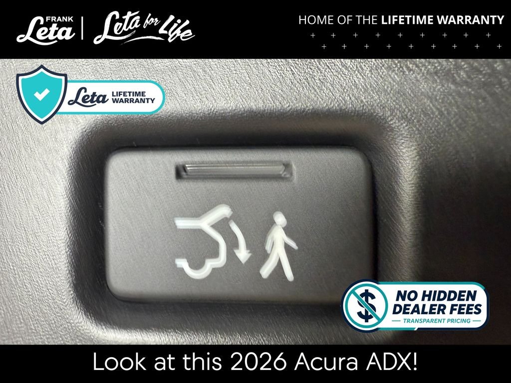 New 2026 Crystal Black Pearl Acura w/A-Spec Package image 36