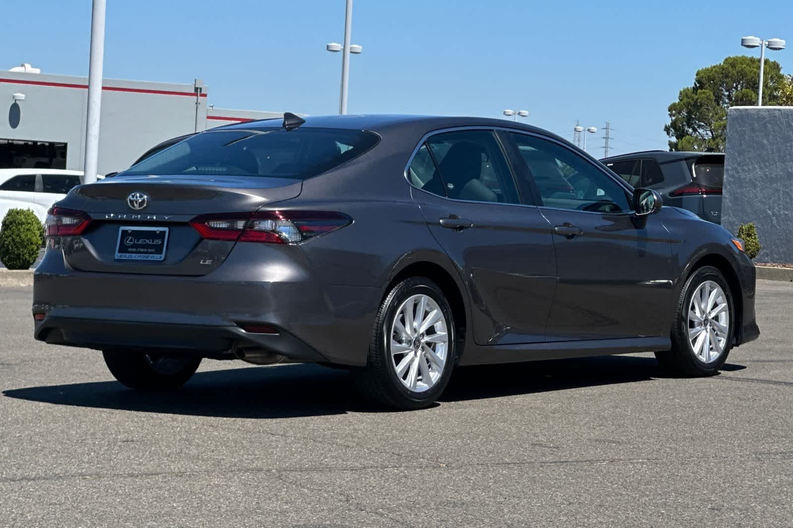 Used 2023 Predawn Gray Mica Toyota LE image 2