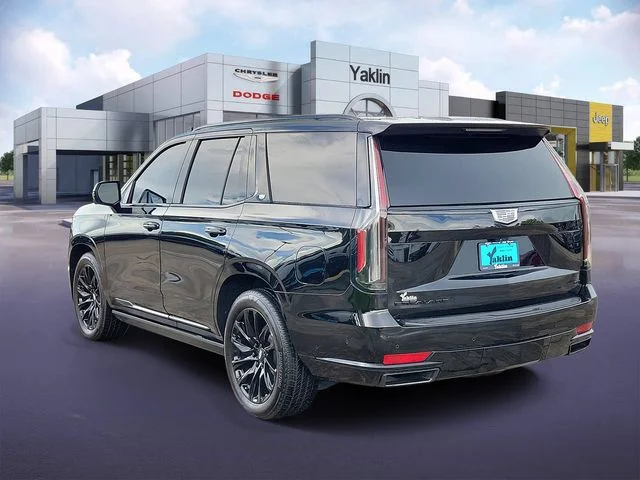 Used 2024 Black Cadillac Sport Platinum image 3