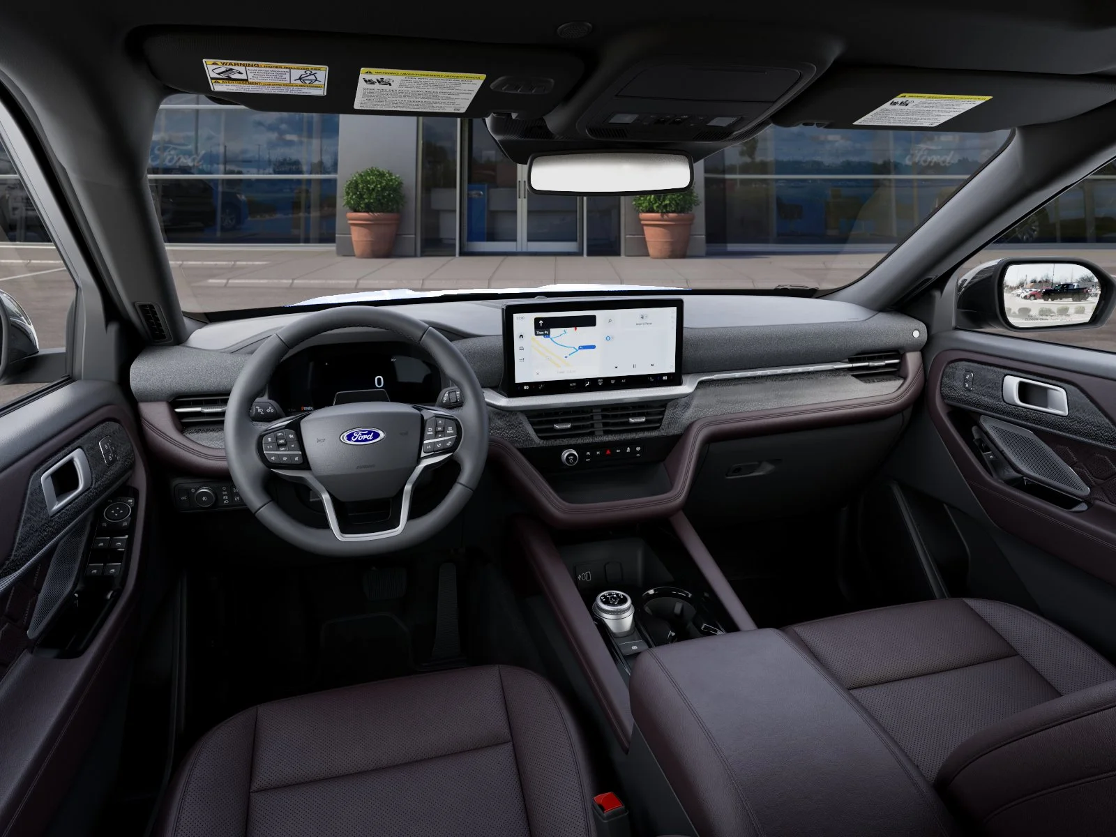 New 2027 Star White Metallic Tri-Coat Ford Platinum™ image 57