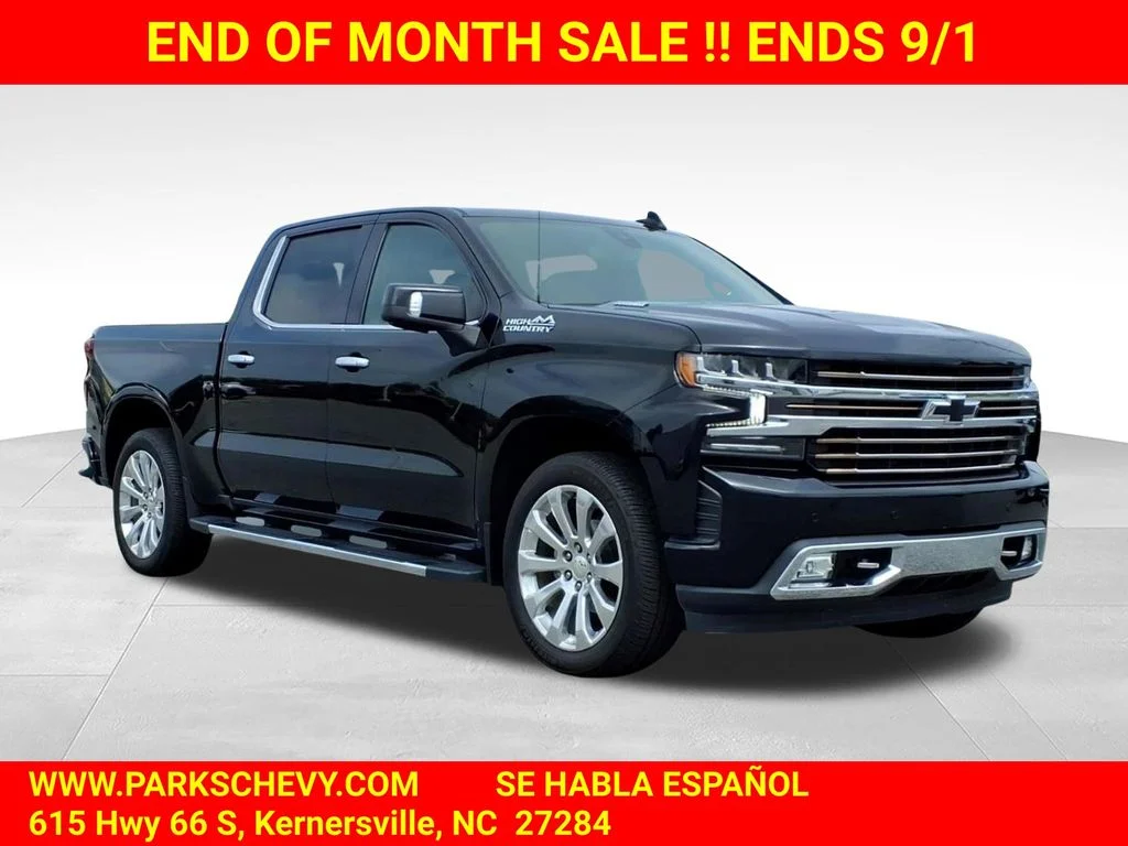 Used 2021 Black Chevrolet High Country image 1