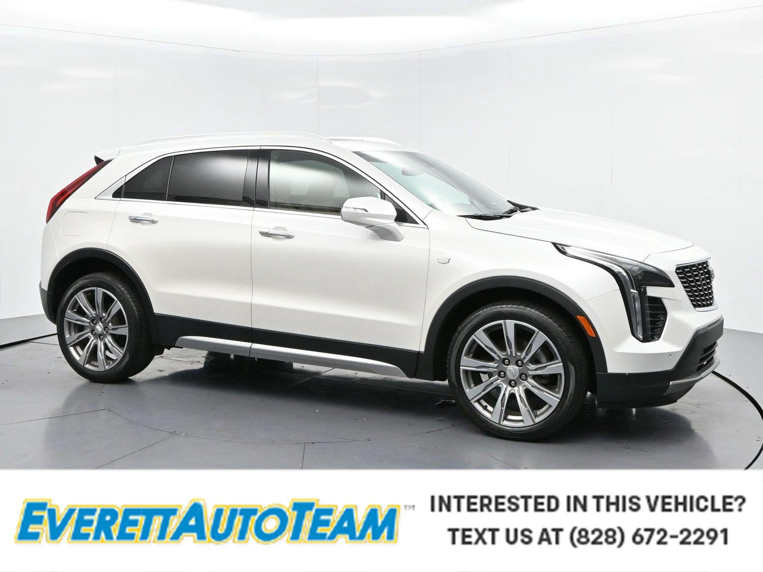 Used 2023 CRYSTAL WHITE TRICOAT Cadillac AWD Premium Luxury image 1