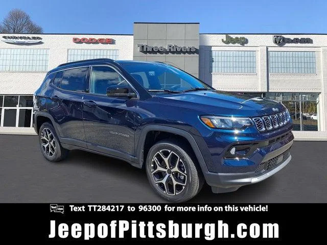 New 2026 Fathom Blue Pearl-Coat Exterior Paint Jeep Limited image 1