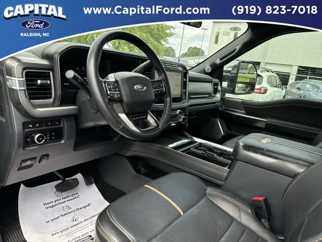 Used 2024 White Ford Platinum image 24