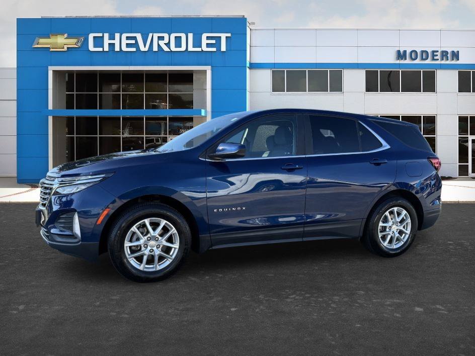 Used 2022 Blue Glow Metallic Chevrolet LT image 1