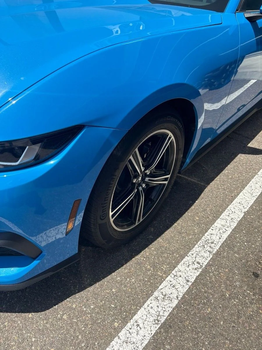 Used 2025 Grabber Blue Ford EcoBoost image 3