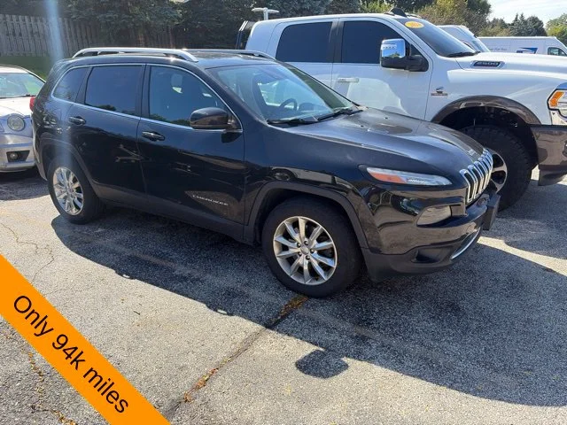 Used 2014 Black Jeep Limited image 1