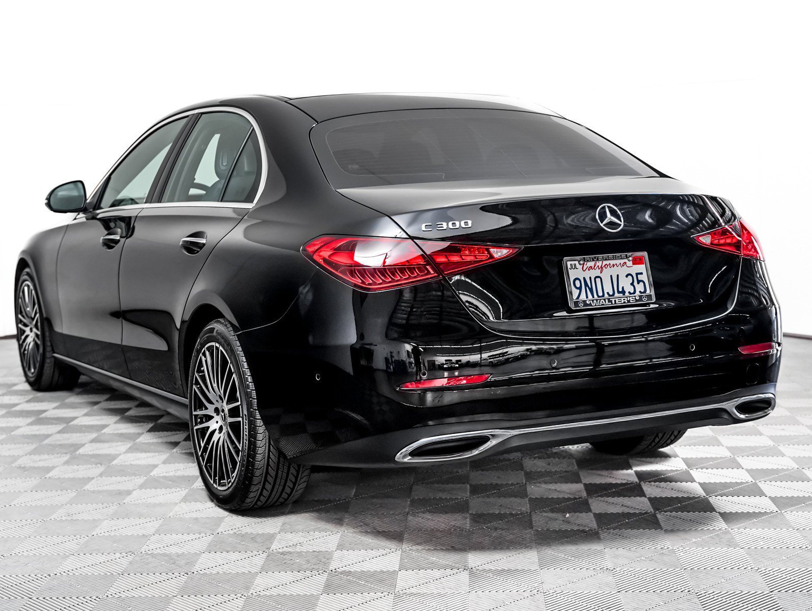 Certified Used 2024 Black Mercedes-Benz C 300 Sedan image 2
