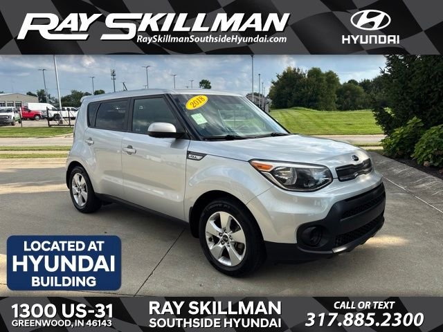 Used 2018 Bright Silver Kia Base image 1