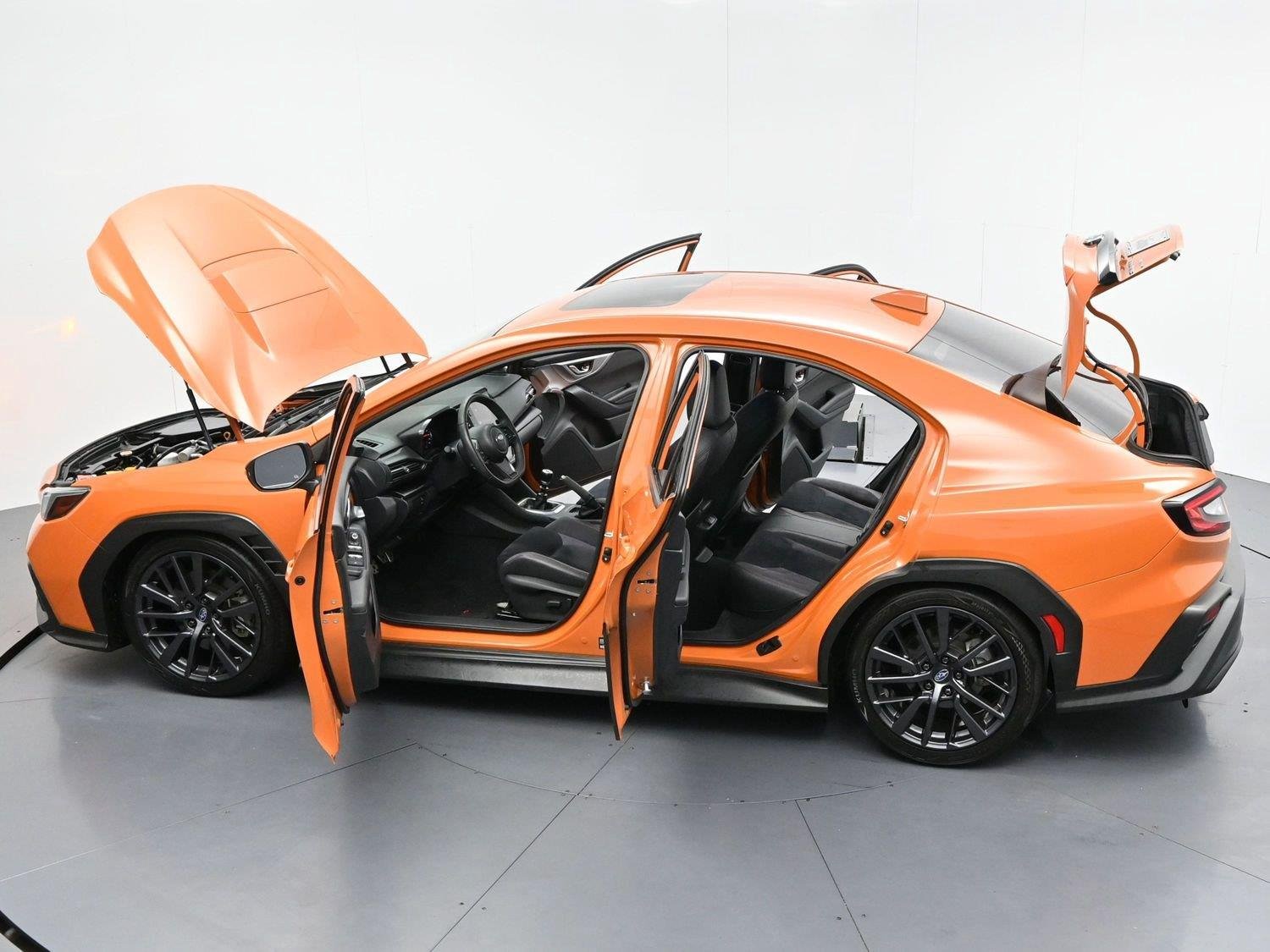 Used 2022 Solar Orange Pearl Subaru Limited image 37