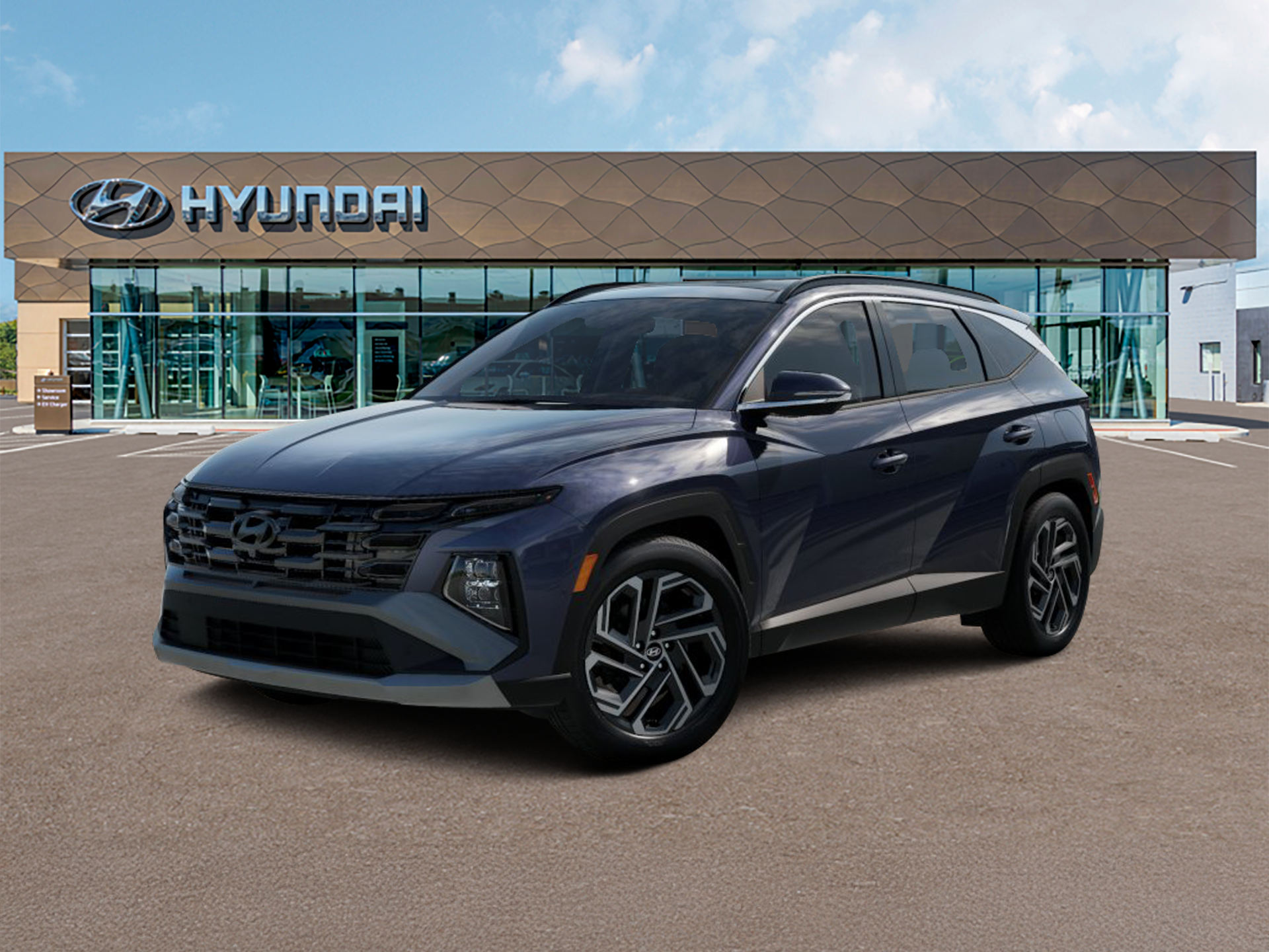 New 2026 Blue Hyundai Limited image 2