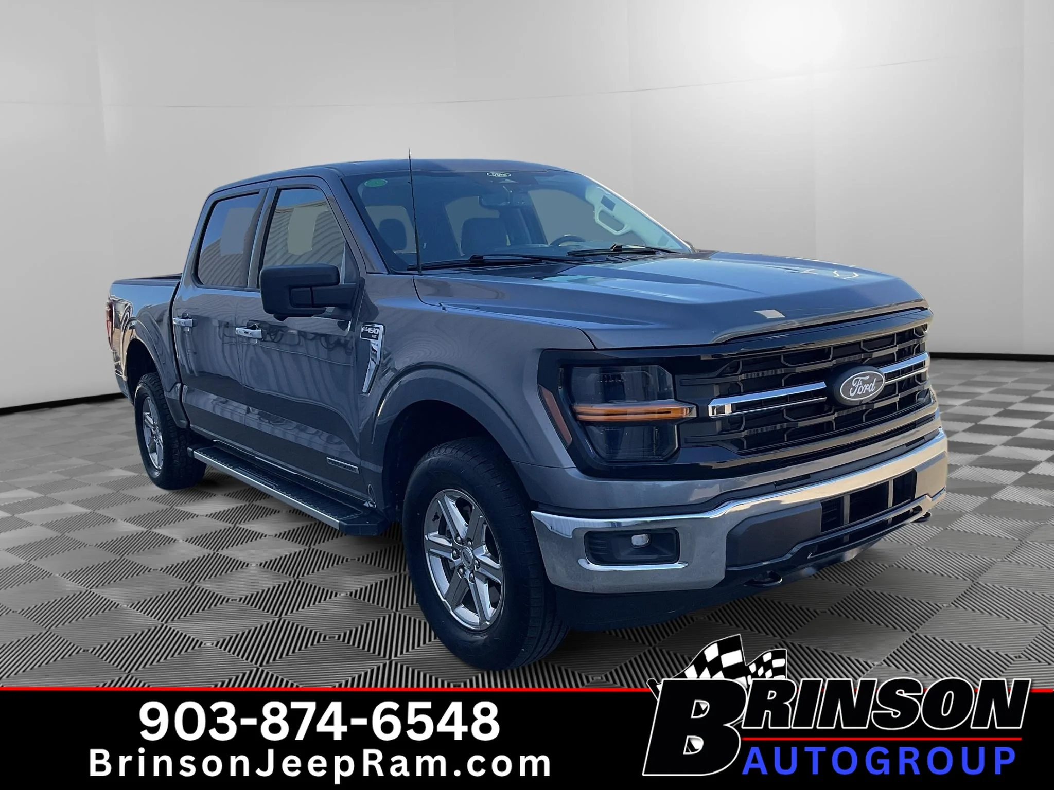 Used 2024 Carbonized Gray Metallic Ford XLT image 3