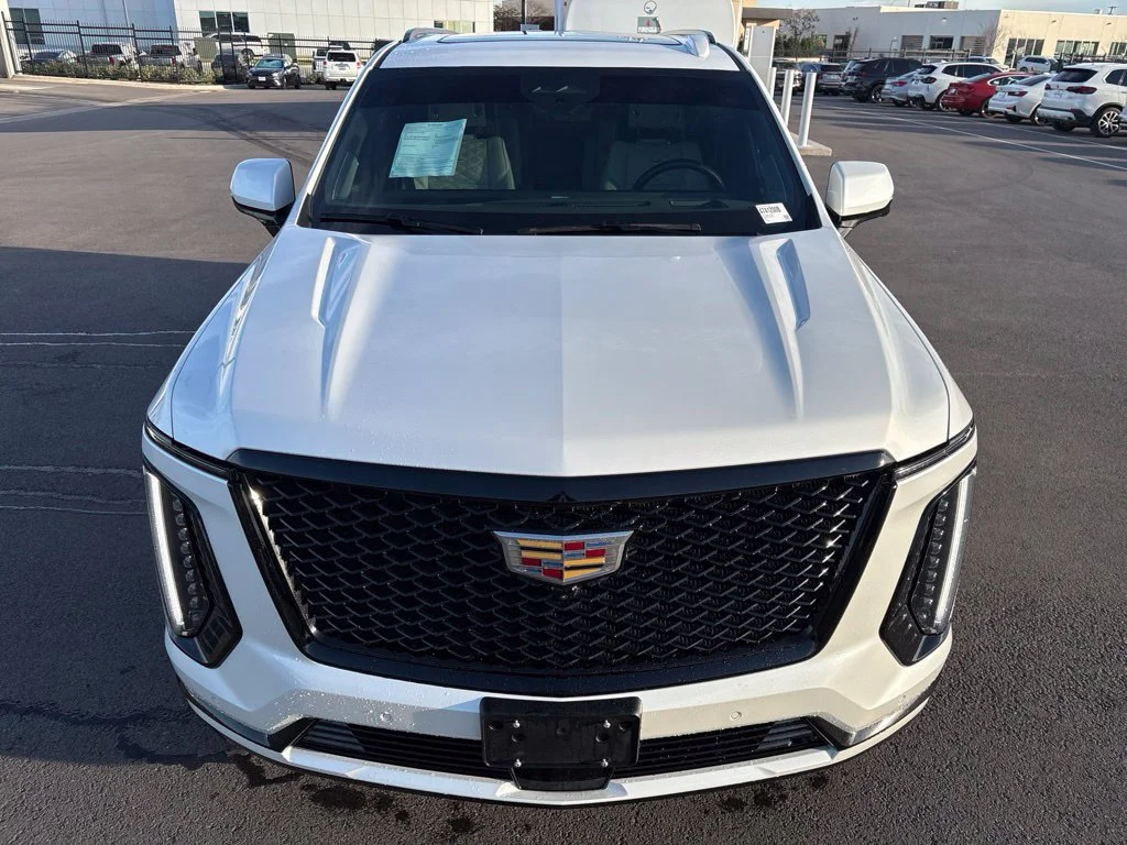 Used 2025 Crystal White Tricoat Cadillac Sport Platinum image 8