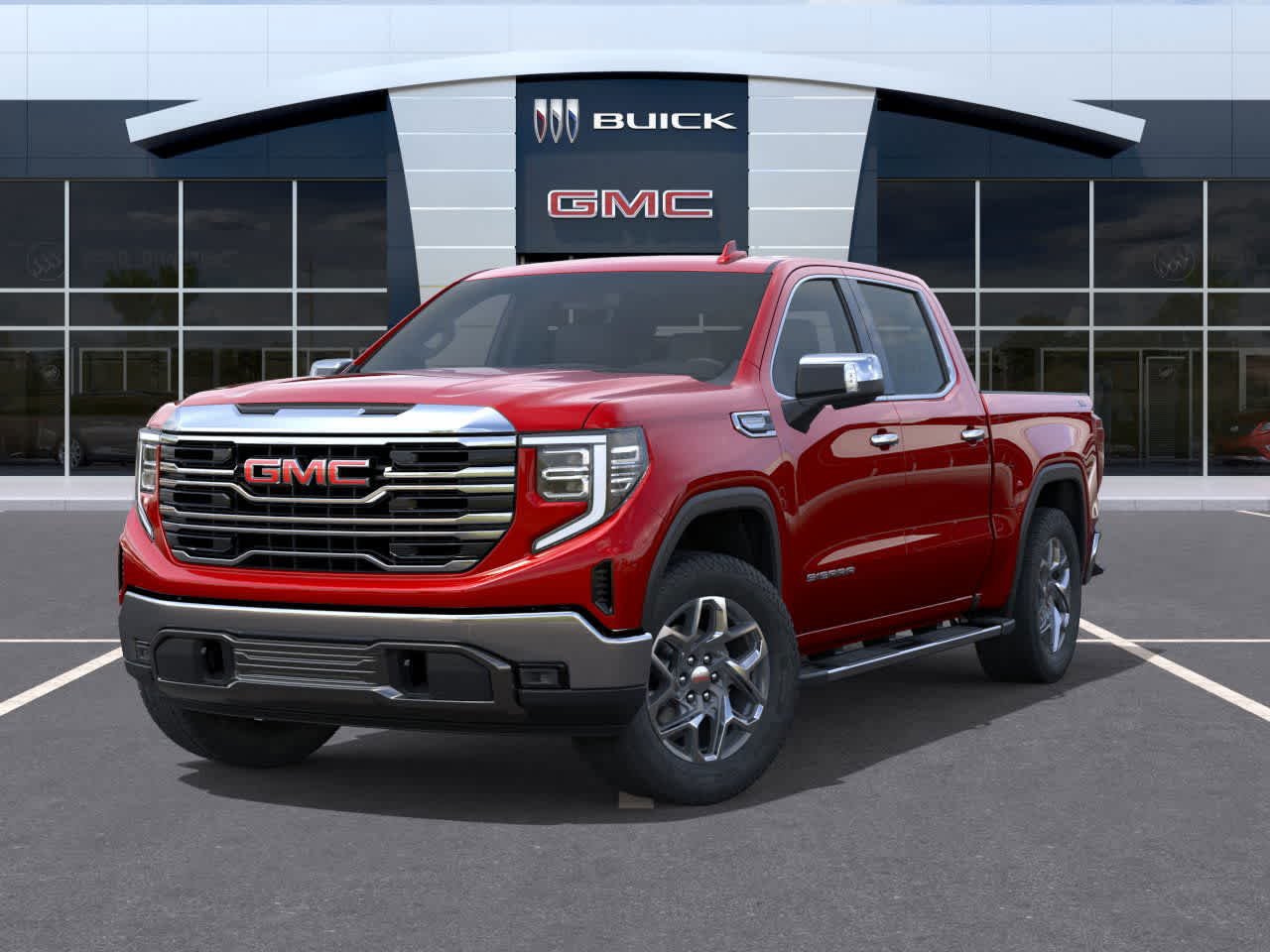New 2026 Volcanic Red Tintcoat GMC SLT image 6
