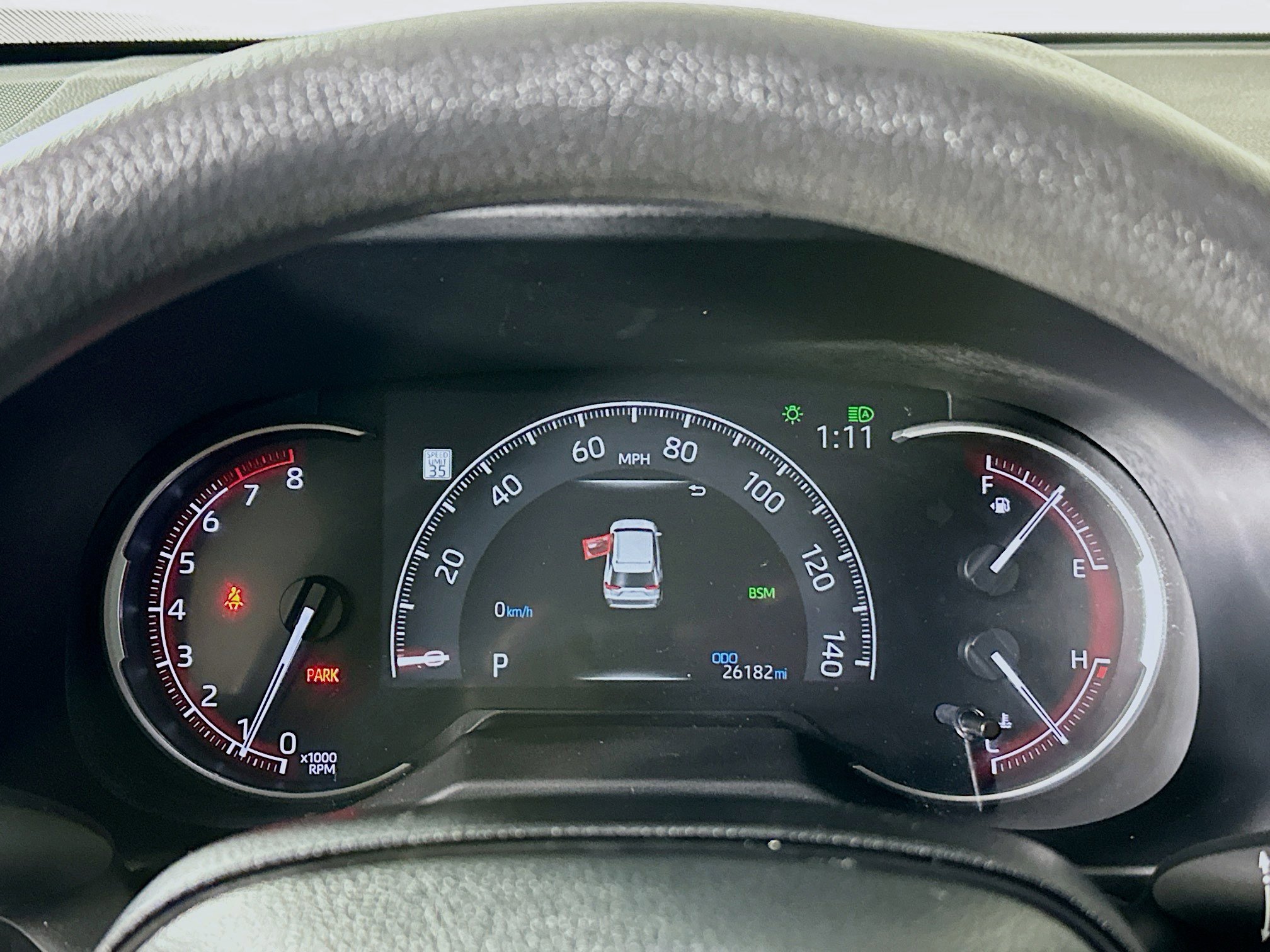 Used 2025 Midnight Black Metallic Toyota XLE image 19