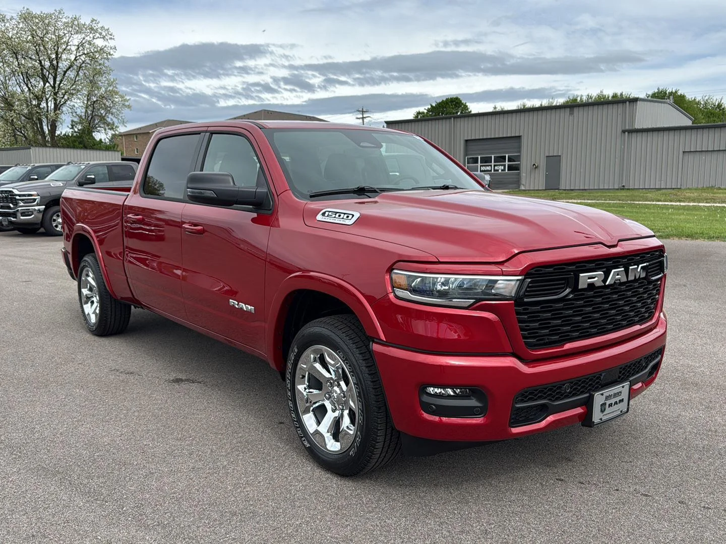 New 2026 Molten Red Pearlcoat Ram Big Horn image 2