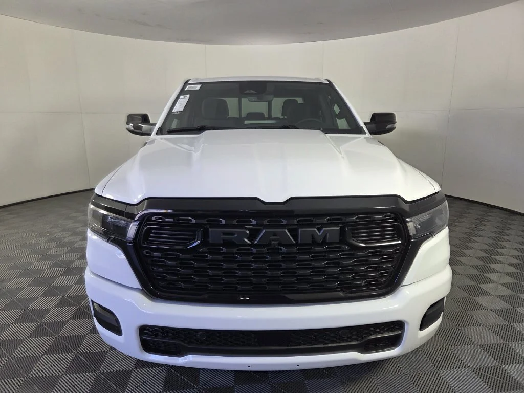 New 2026 Bright White Clear-Coat Exterior Paint RAM Big Horn image 3