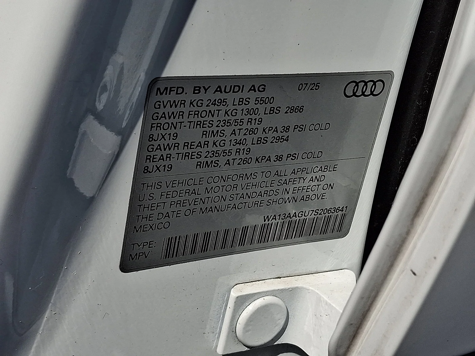 Used 2025 Arkona White   Z9z9 Audi Prestige image 27