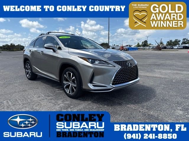 Used 2020 Silver Lexus 350 image 1