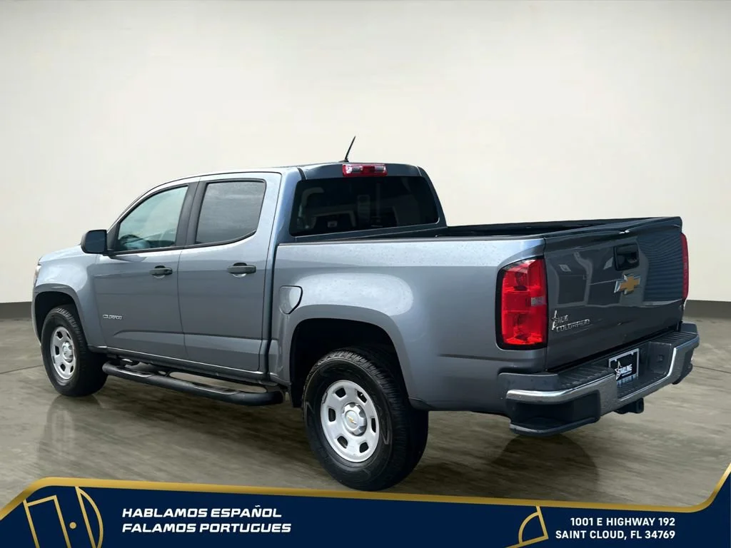 Used 2020 SATIN STEEL METALLIC Chevrolet 2WD Work Truck image 4